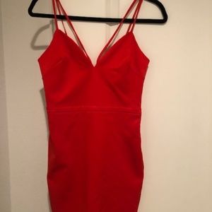 Bebe - Red Cocktail dress - size S (EUC)